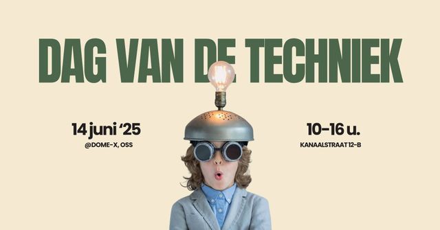 Dag van de Techniek poster