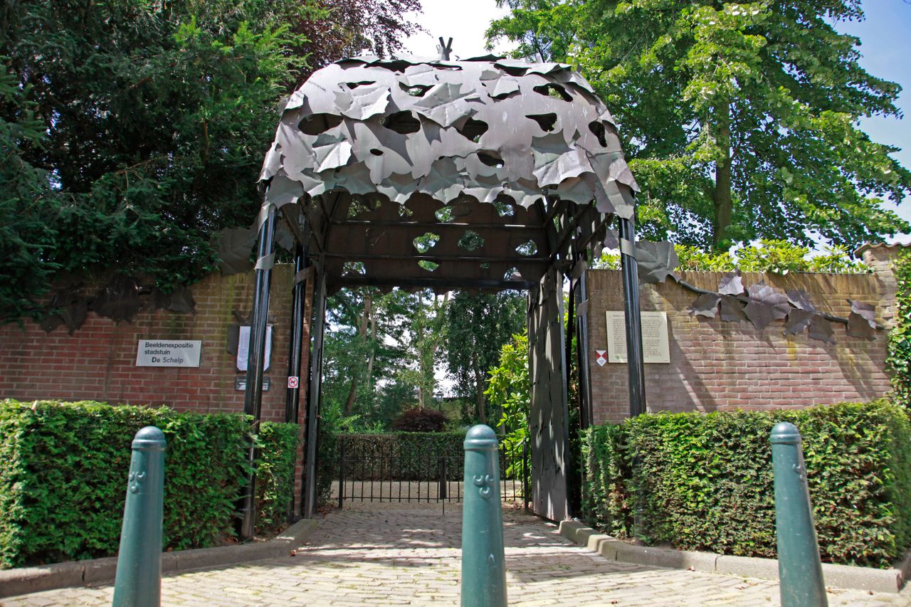 De mooie entree van Stadstuin de Schelp