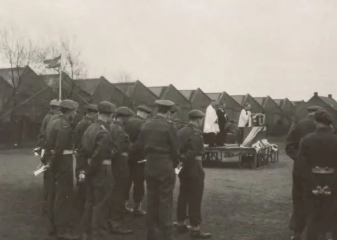 Paasviering en parade