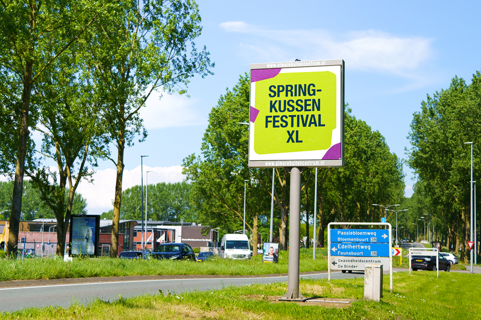 Digitale schermen Almere Buiten