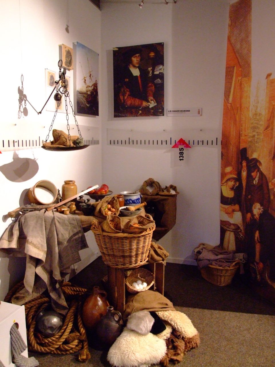 Een kamer van het museum 't Ponthús in Stavoren