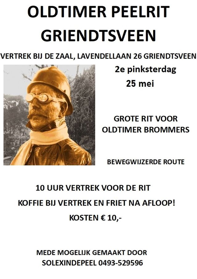 Affiche Oldtimer Peelrit Griendtsveen