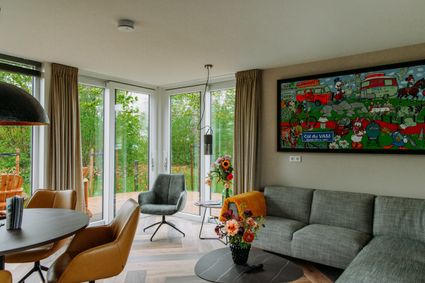 Riante comfortabele woonkamer