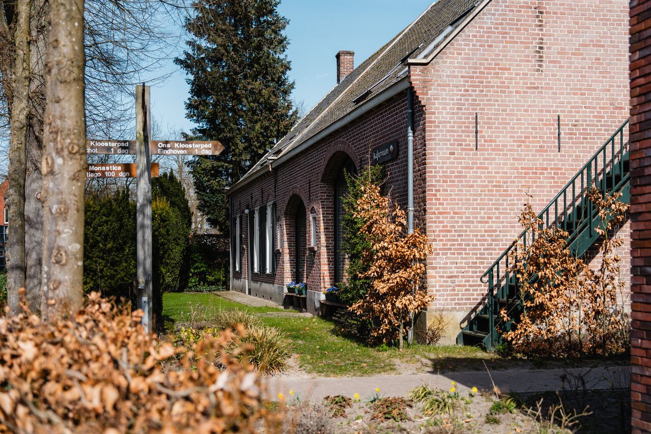 Schuin vooraanzicht  Pelgrimsherberg Kafarnaüm