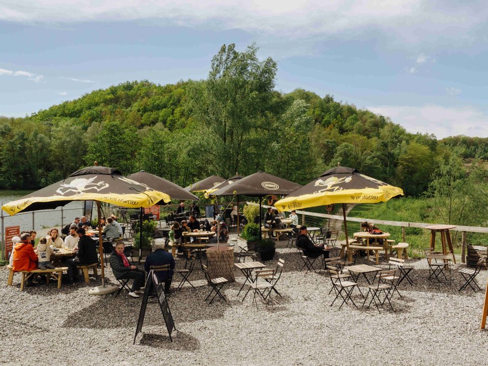 Chalet d'n Observant Maastricht terras met uitzicht