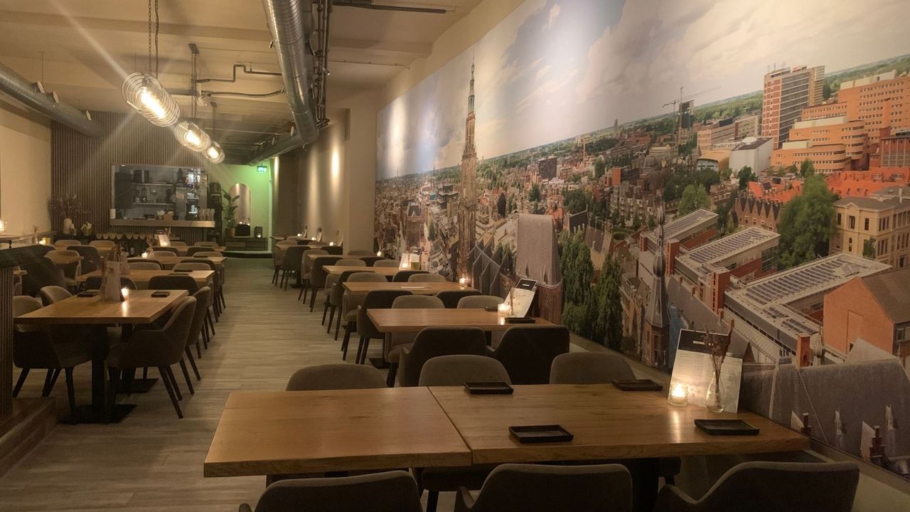 Het interieur van Gastrobar Houdt van Eten in Groningen