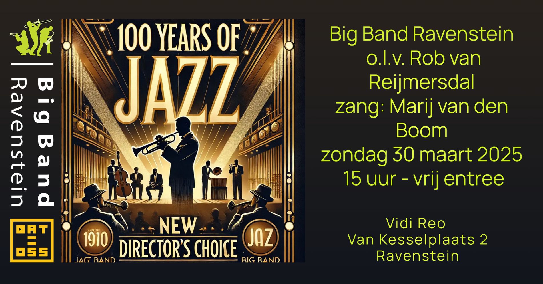 Poster New Director’s Choice: 100 years of bigband jazz