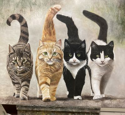 De vier musketiers van Godelieve Heijmans