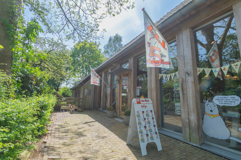 De ingang van het Jan Kruis Museum in Orvelte.