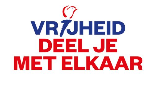 Logo Vrijheid deel je met elkaar