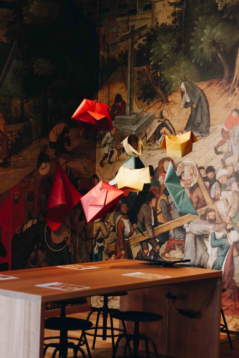 Bonnefanten Maastricht vaste collectie tafel