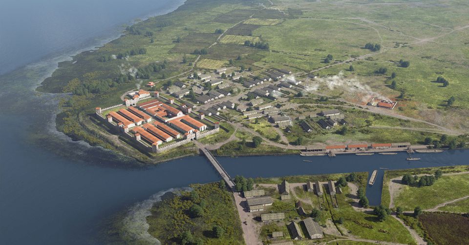 Zuid-Holland Visualisatie van Matilo-tekening