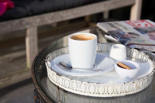 Impressie koffie complet