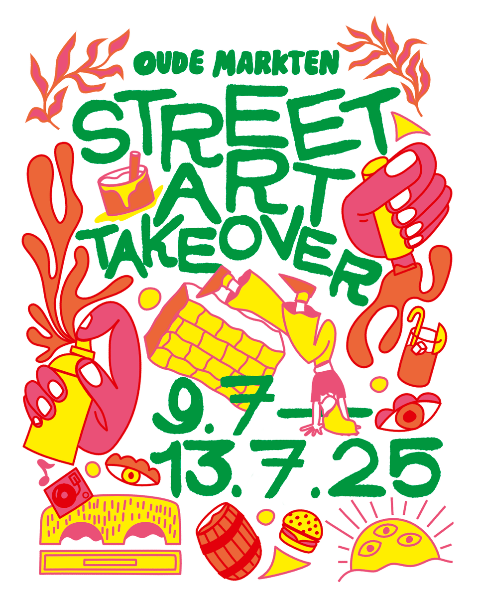 Aankondiging Street Art Takeover