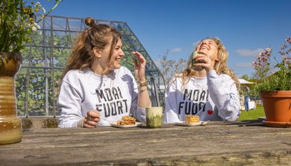 Moai Fuort truien op de Flinke Fair markt