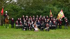 groepsfoto van het Gilde Sint Sebastiaan