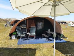 tent voor 4 personen op camping Stortemelk