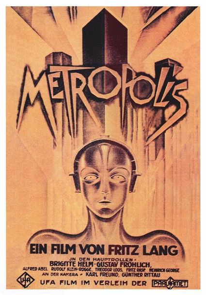 Poster van de film Metropolis (1927)
