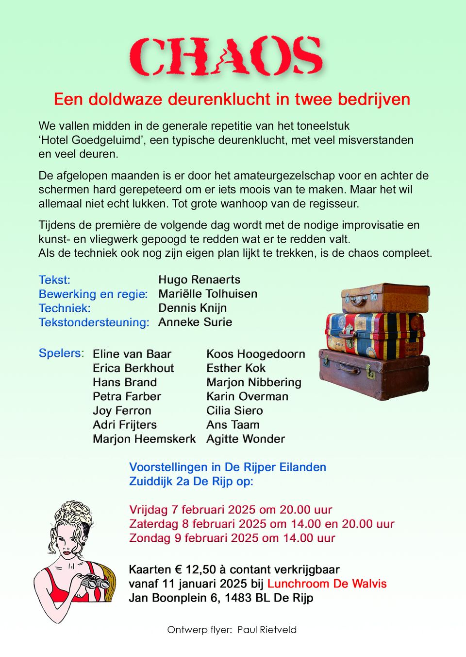Flyer Benedictus Chaos
