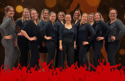 Groepsfoto Avanti Kerstsfeer 2025