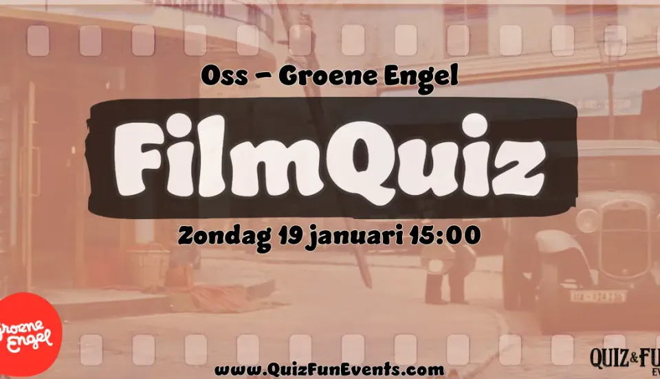 Overige: Pubquiz: De Filmquiz /Groene Engel