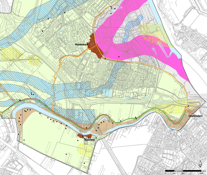 Kaart van Ridderkerk