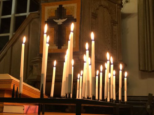 Allerzielen in de kerk van Kolham, foto 2024
