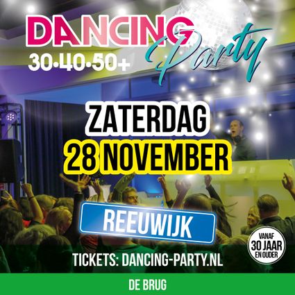 flyer 28 november dancing party