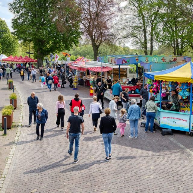 Kraampjes op de sfeermarkt van Arcen