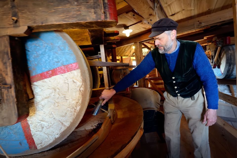 Molen Specerijen binnen De Huisman Zaanse Schans beeldbank Zaanse Schans
