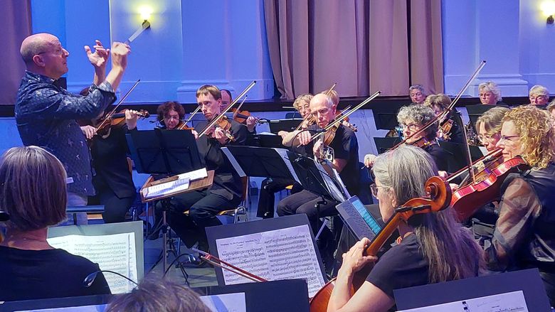 Orkest repetitie Fries Symfonie Orkest