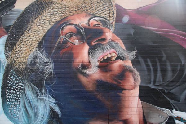 Detail van Mural Canal of Cult