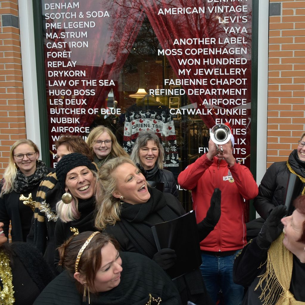 Zing in tijdens het Kerstkorenfestival