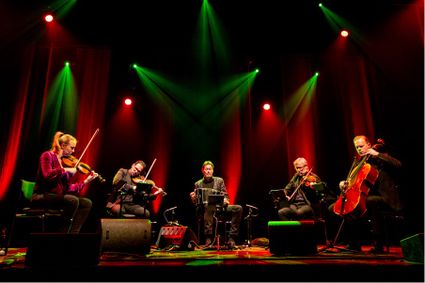 Seinconcert | Carel Kraayenhof en Matangi Quartet op het podium