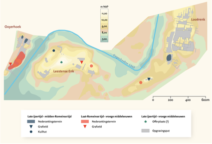 De Romeinse tijd in Eme (Ooyerhoek) en Leesten. (Bron: Hendriks & Groothedde 2022)