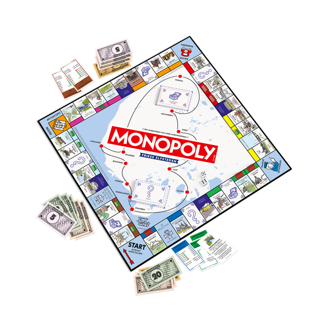 Monopoly Friese Elfstedenspel