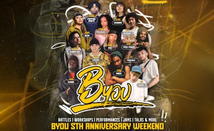 BYOU 5-Year Anniversary Weekend evenementenbeeld