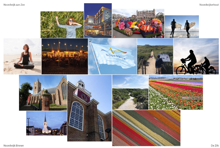 Moodboard sfeer Noordwijk