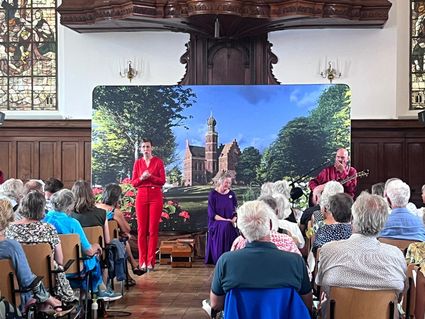 Vrouwe Rixt van Donia - Moeder van Ameland, Oans Mim in de Doopsgezinde kerk aan de Wirdumerdijk in Leeuwarden.