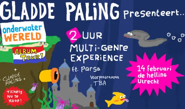 Gladde Paling’s ONDERWATERWERELD
