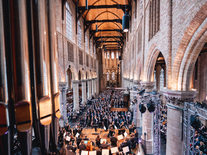 Matthäus Passion door Bach Koor Holland in de Nieuwe Kerk Delft