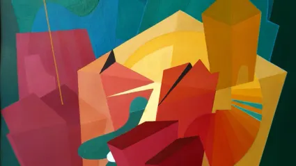 Expositie schilderijen Cor van Bemt in MFA Hapert