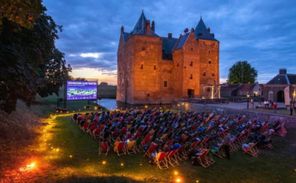 Filmavond op Loevestein buiten