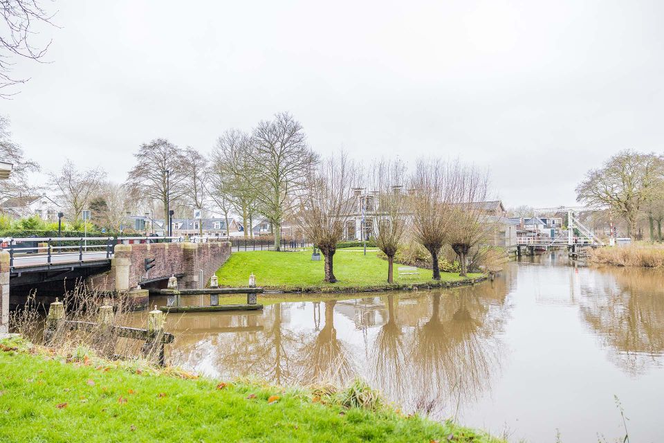 Visstek in bolsward buiten het centrum