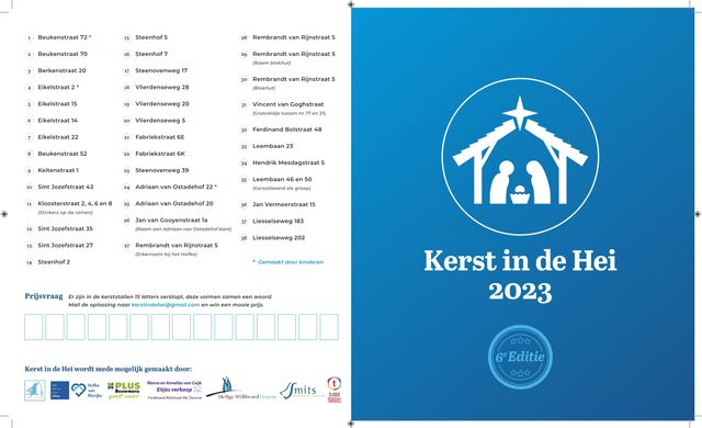 Kerst in de Hei - Folder