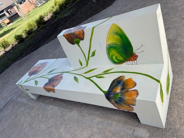 Kunstbankje - Mirjam van Halderen