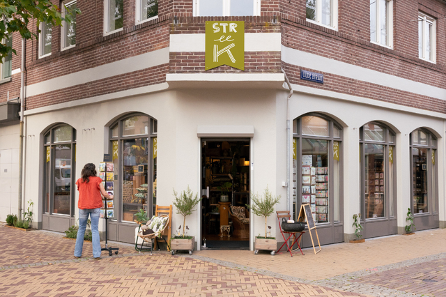 Der Eingang zum Streek in Assen.