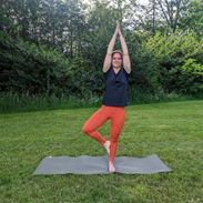 Yoga in het park