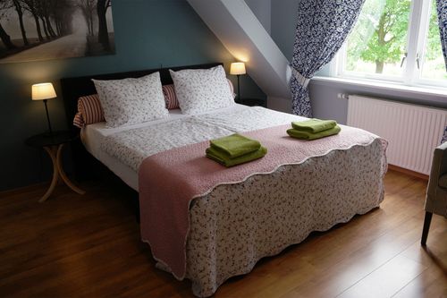 Slaapkamer van B&B Prins Hendrik