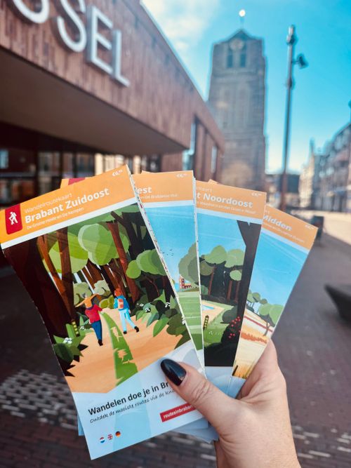 Wandelkaarten  van Visit Brabant